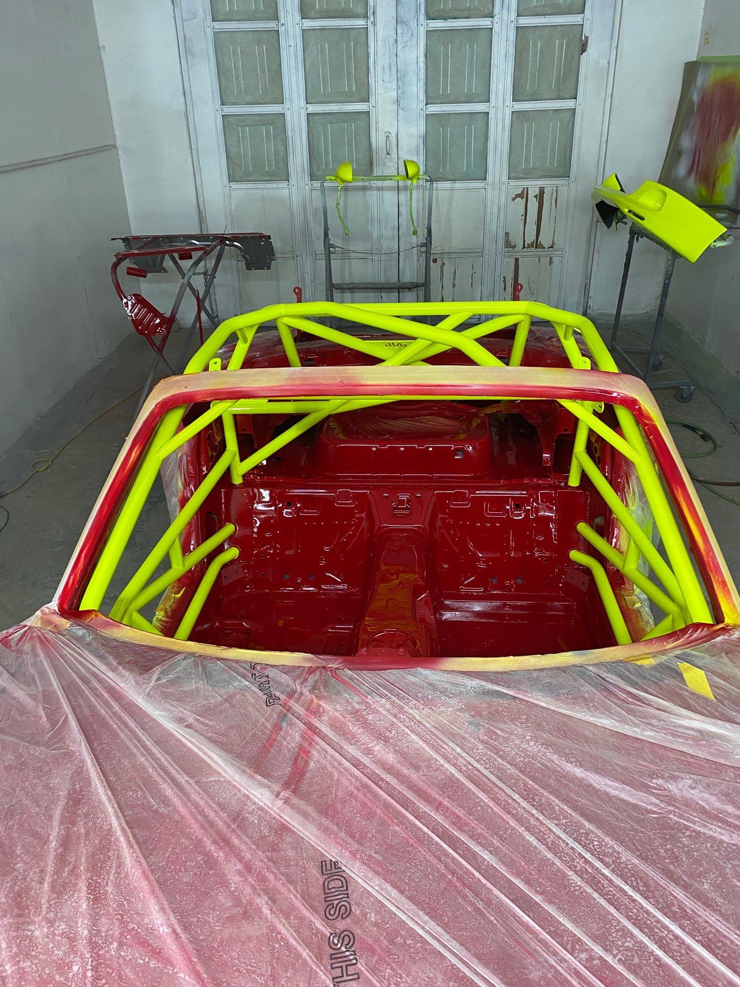 Roll Cage Paint Job