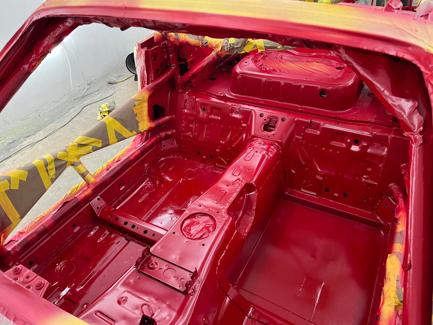 Roll Cage Paint Job