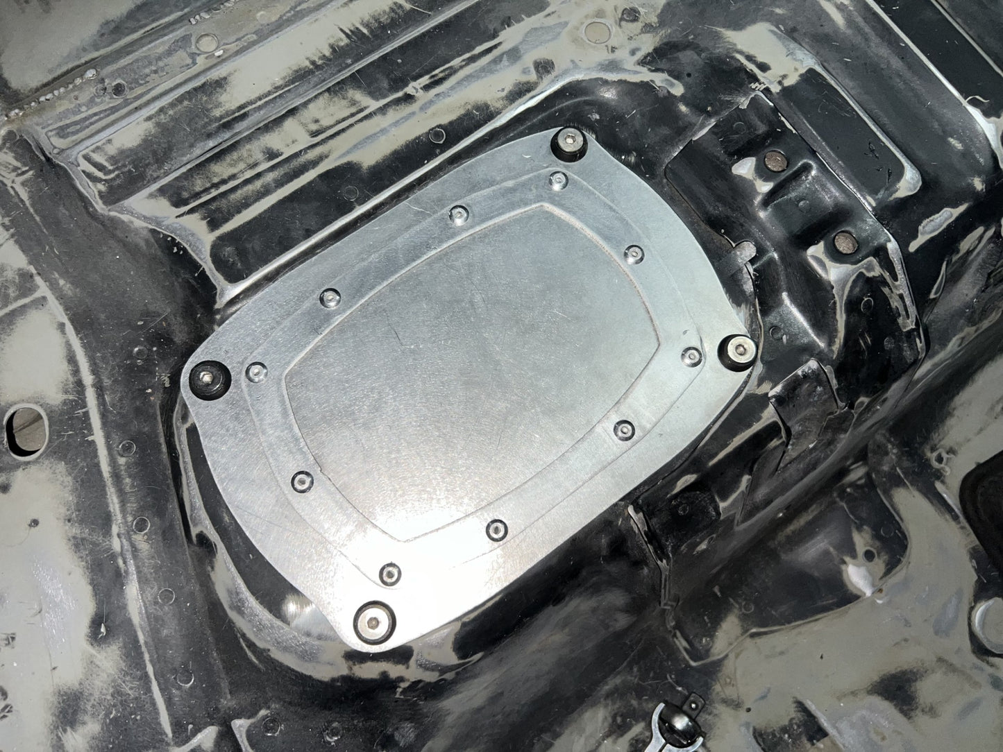 Subaru WRX STI Fuel Tank Access Covers (2000-2007)